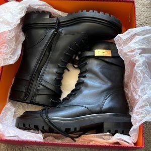 Tory Burch Hardware Combat Boot